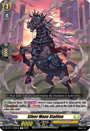 Silver Mane Stallion - DZ-BT11/099EN - Common