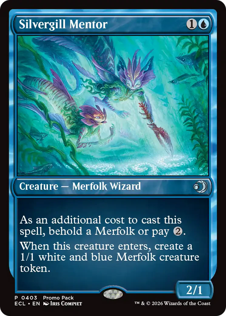 Silvergill Mentor - Dark Frame Promo (ECL)