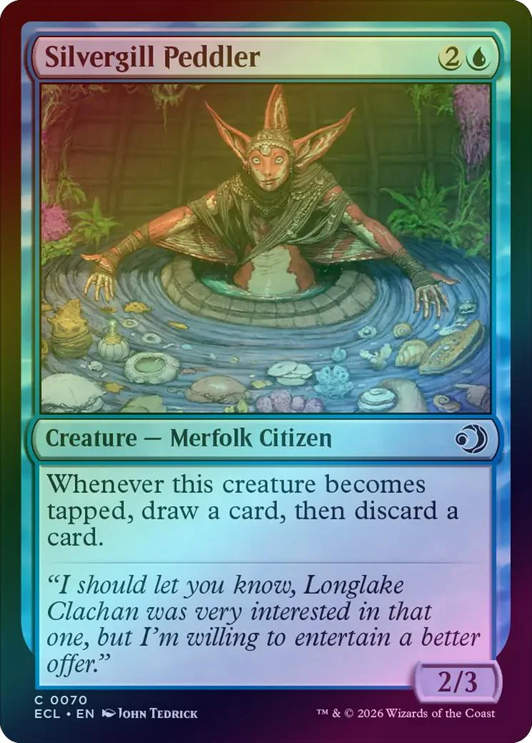 Silvergill Peddler (Foil) (ECL)