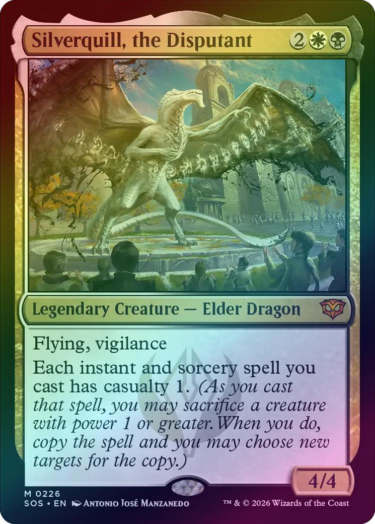 Silverquill, the Disputant (Foil) (SOS)