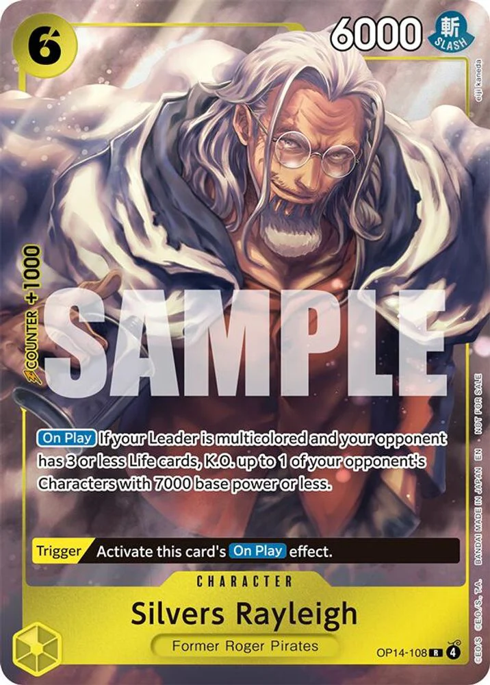 Silvers Rayleigh (Dash Pack) - OP14-108 - Rare