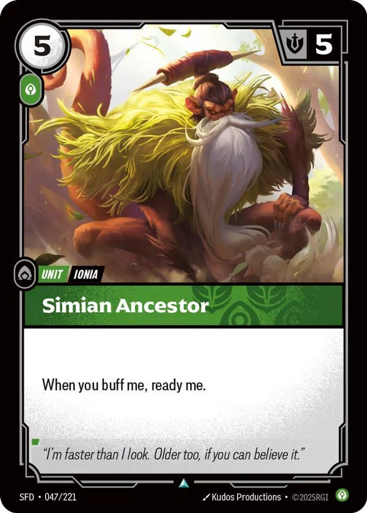 Simian Ancestor - 047/221 - Uncommon