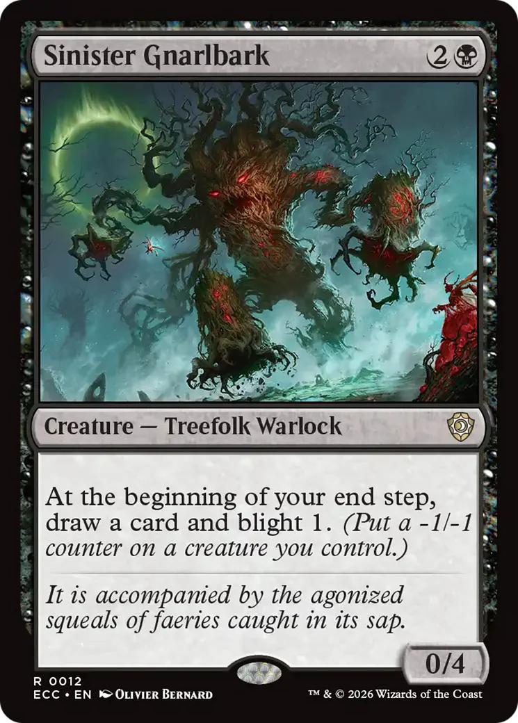Sinister Gnarlbark (ECC)