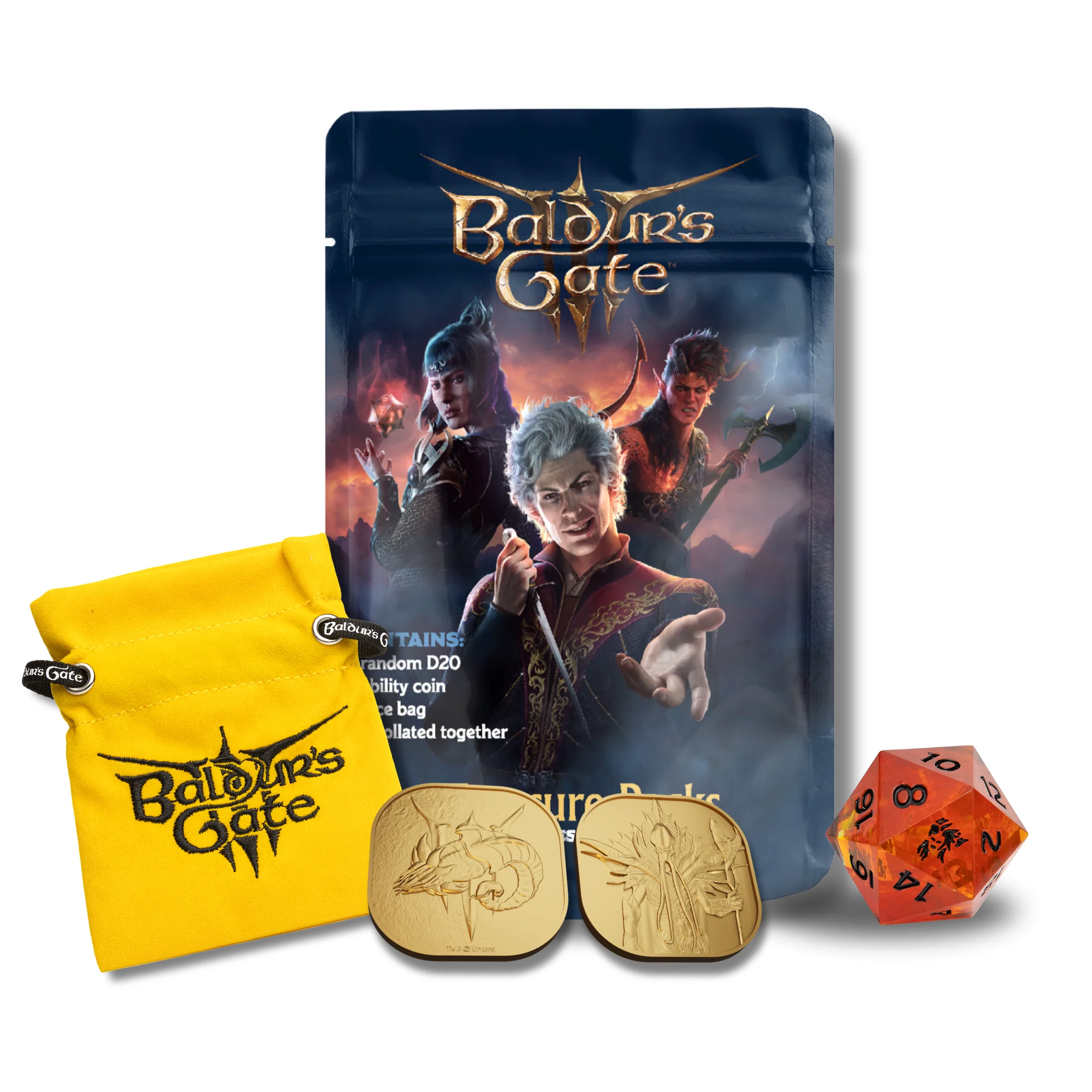 Sirius Dice - Baldur's Gate 3 Treasure Blind Pack