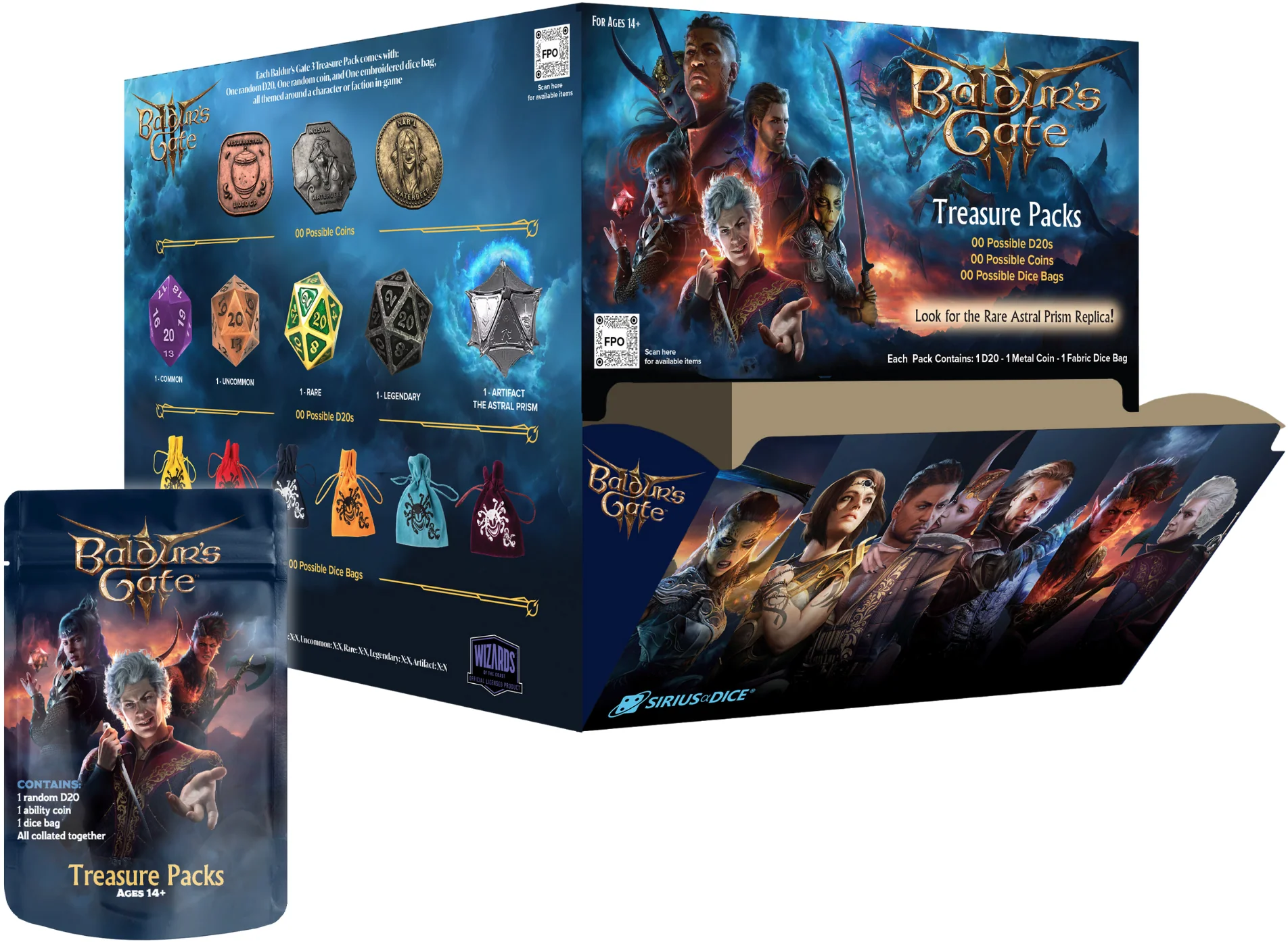 Sirius Dice - Baldur's Gate 3 Treasure Blind Pack - Image 2
