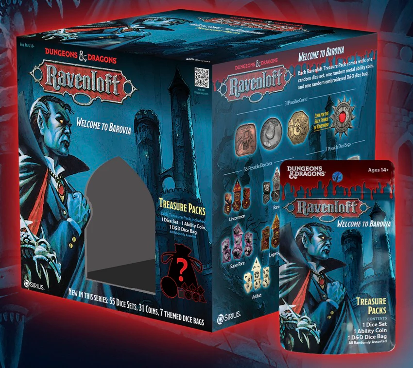 Sirius Dice - D&D Ravenloft: Castle Ravenloft Trasure Blind Pack