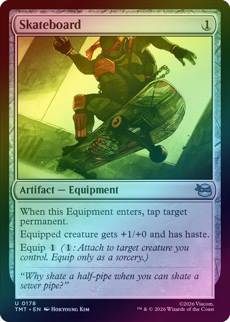 Skateboard (Foil) (TMT)