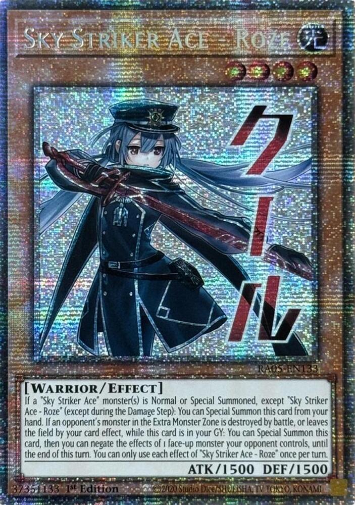 Sky Striker Ace - Roze - RA05-EN133 - Starlight Rare - 1st Edition