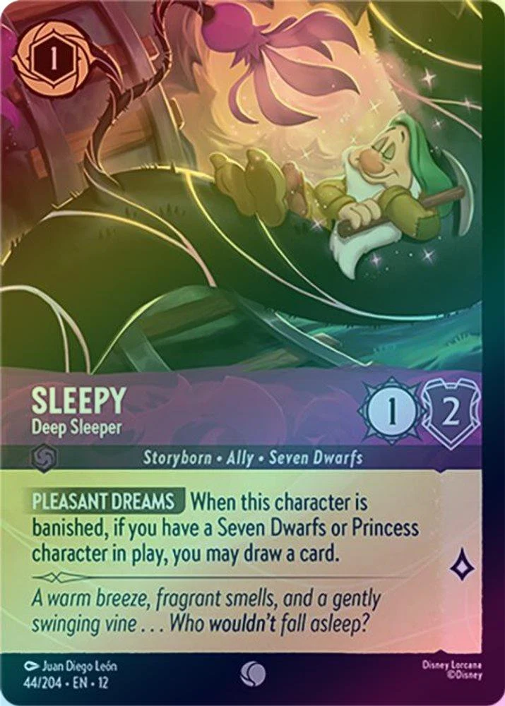 Sleepy (Deep Sleeper) - 44/204 - Common (Foil)