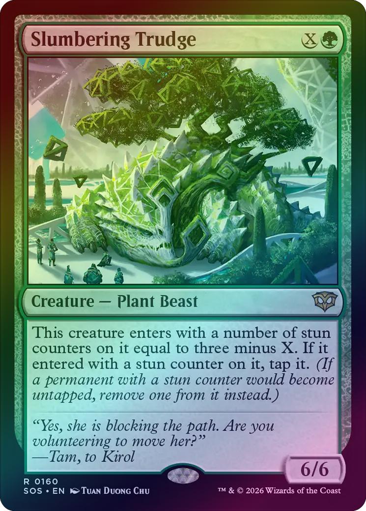 Slumbering Trudge (Foil) (SOS)