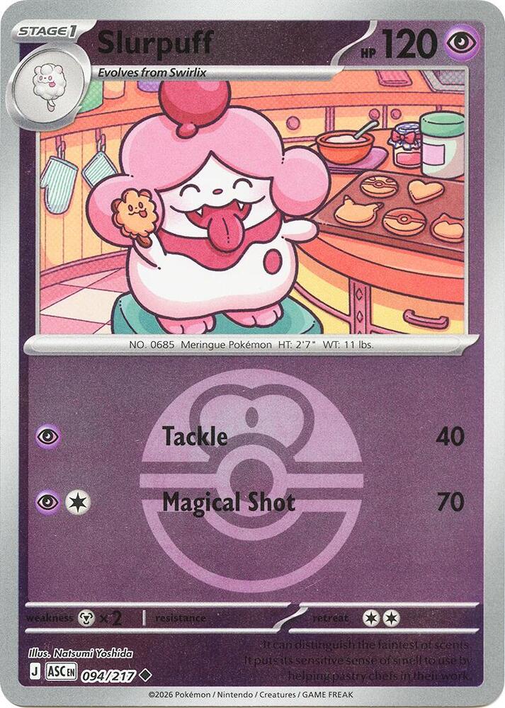 Slurpuff (Love Ball) - 094/217 - Uncommon