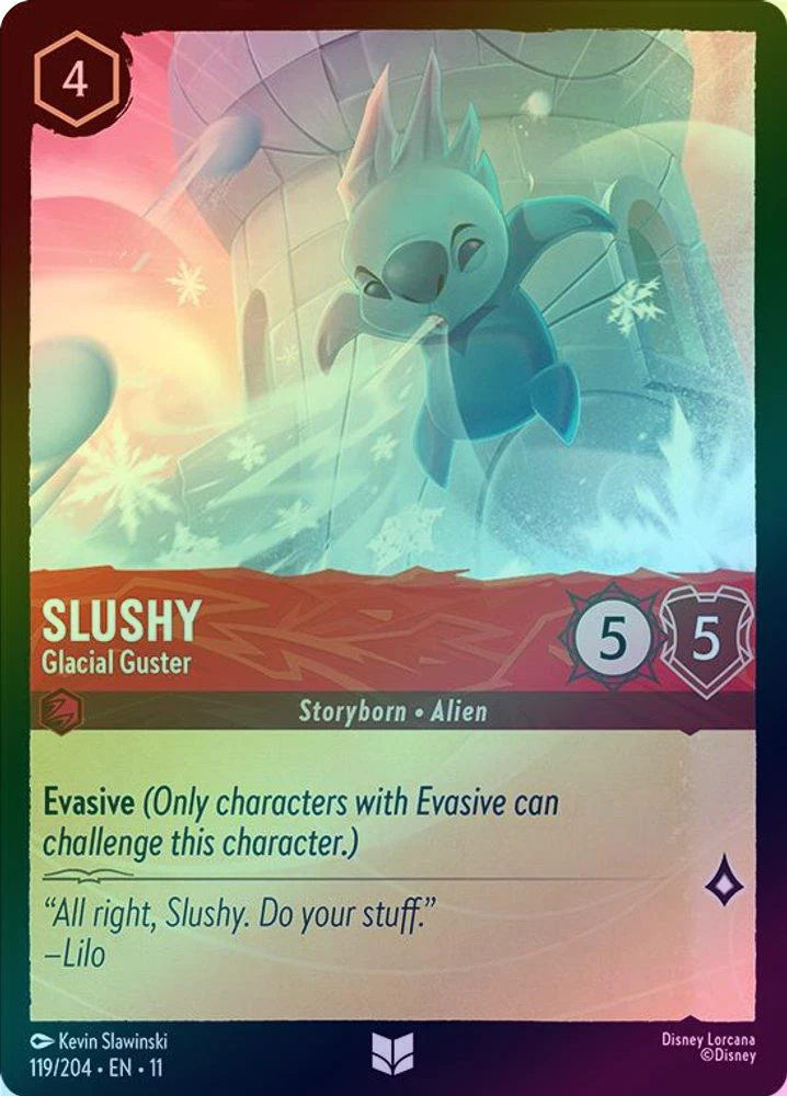Slushy (Glacial Guster) - 119/204 - Uncommon (Foil)