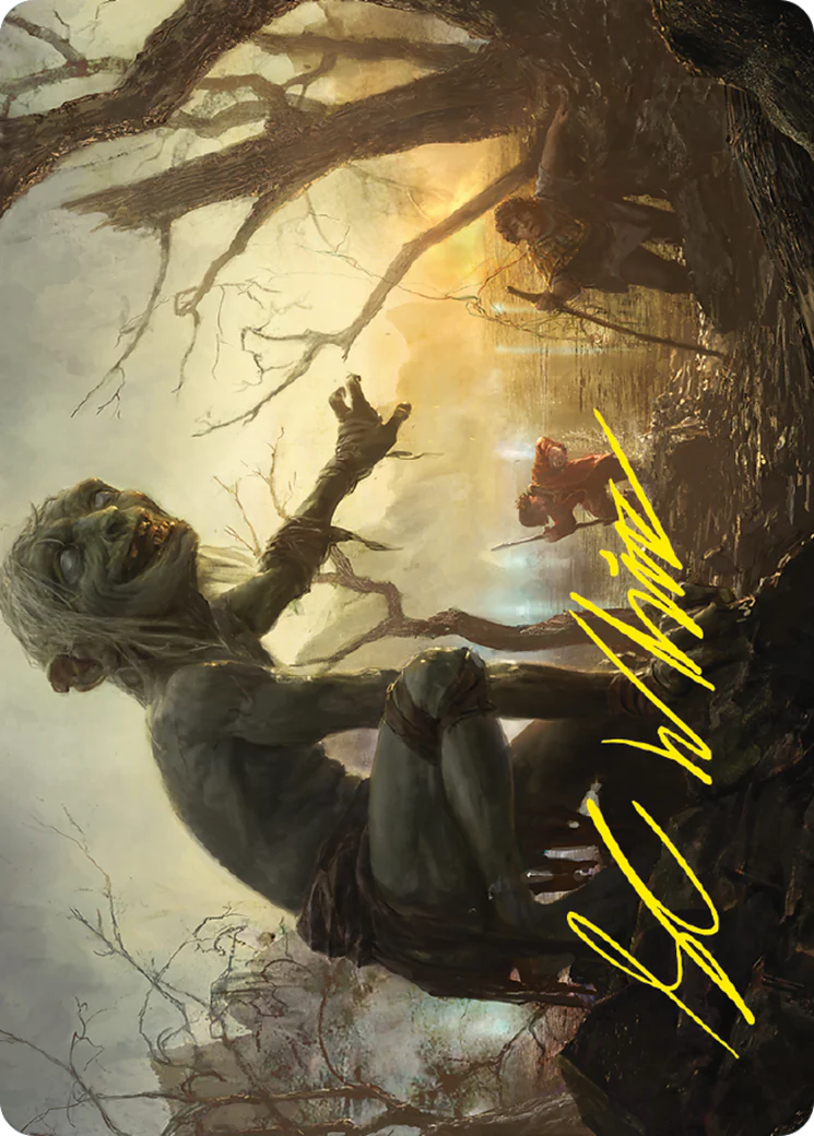 Sméagol, Helpful Guide - Art Series (Gold-Stamped Signature) (ALTR)