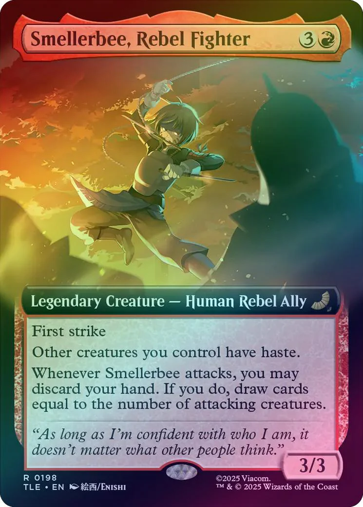 Smellerbee, Rebel Fighter - Extended Art (Foil) (TLE)