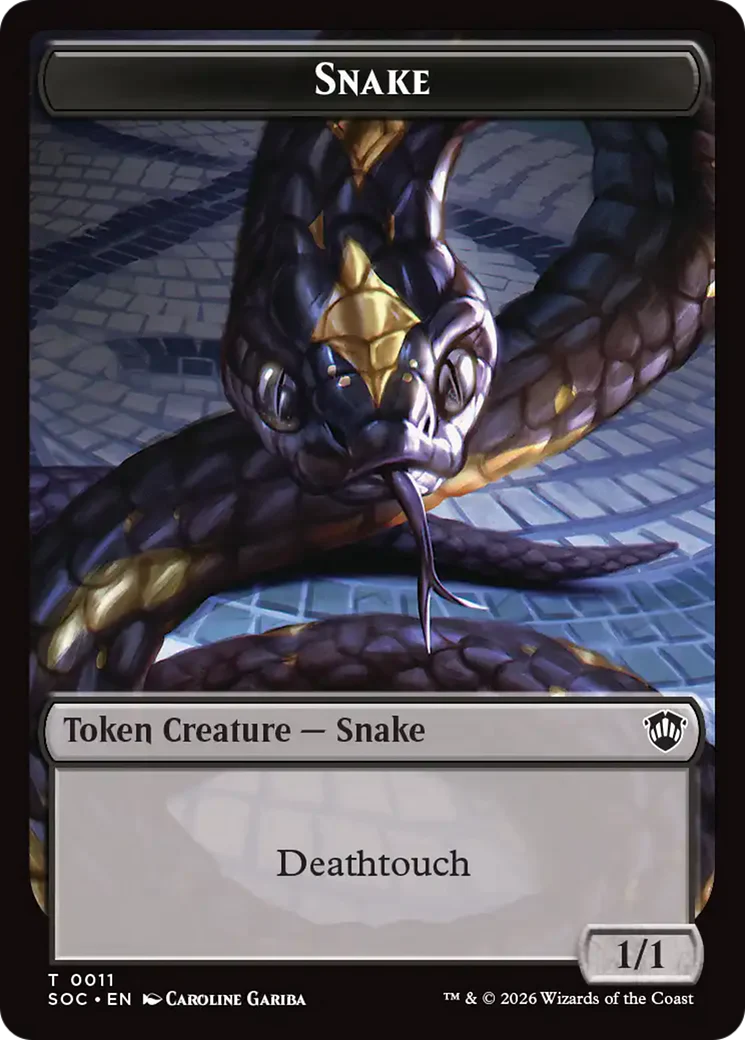 Snake // Zombie Token (TSOC)