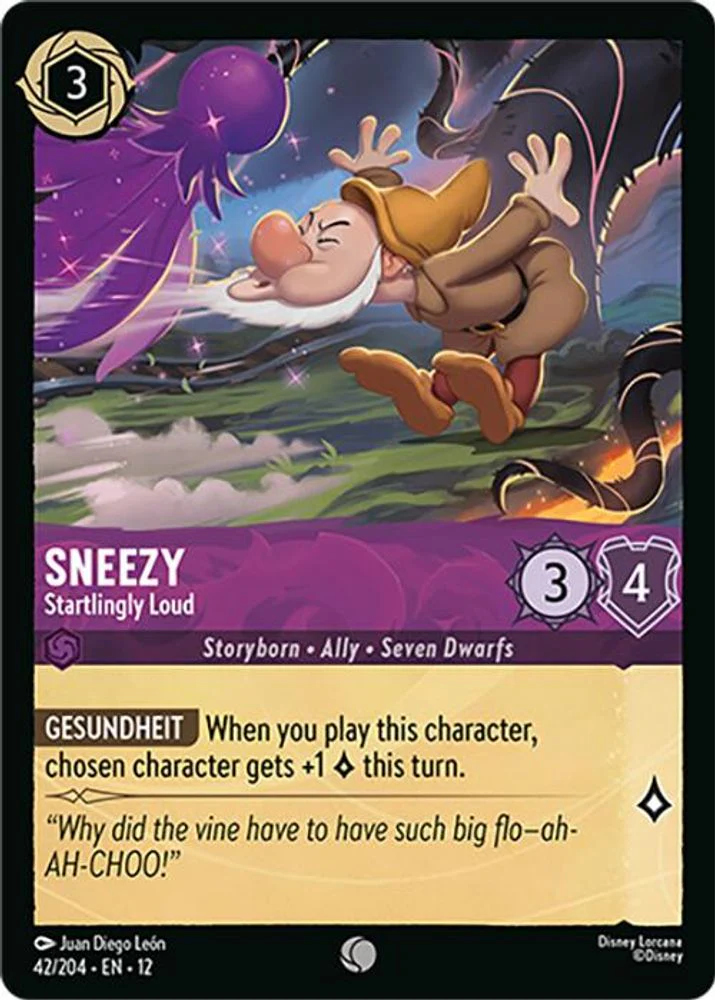 Sneezy (Startlingly Loud) - 42/204 - Common