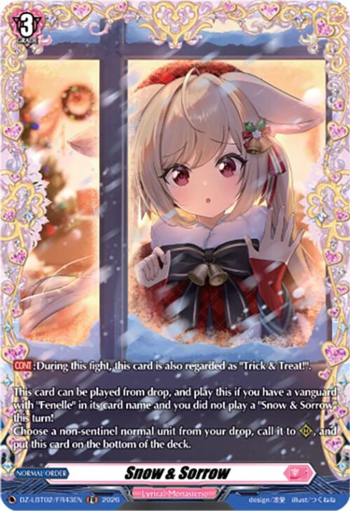 Snow & Sorrow (FR) - DZ-LBT02/FR43EN - Frame Rare