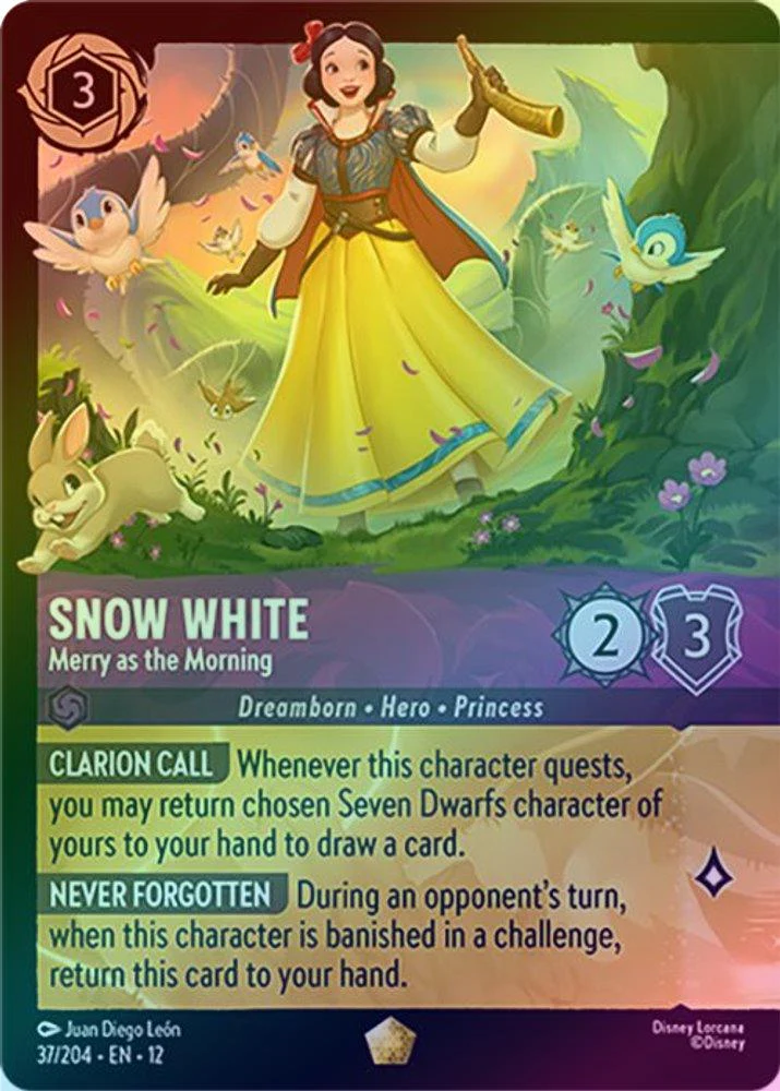 Snow White (Merry as the Morning) - 37/204 - Legendary (Foil)