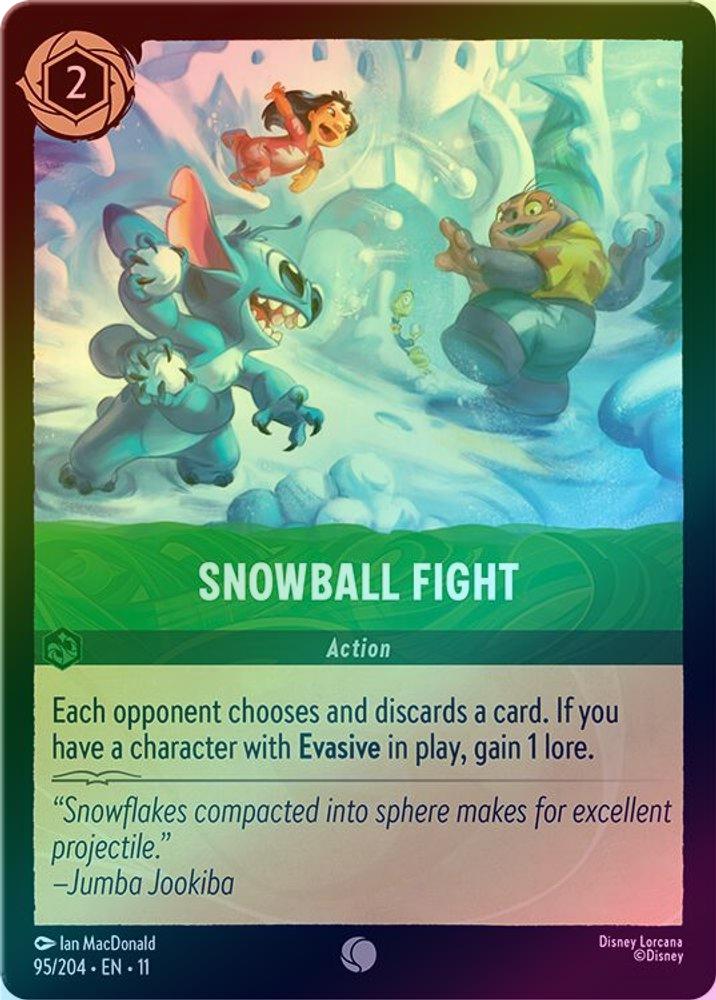 Snowball Fight - 95/204 - Common (Foil)