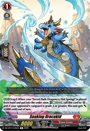 Soaking Dracokid - DZ-BT11/045EN - Rare