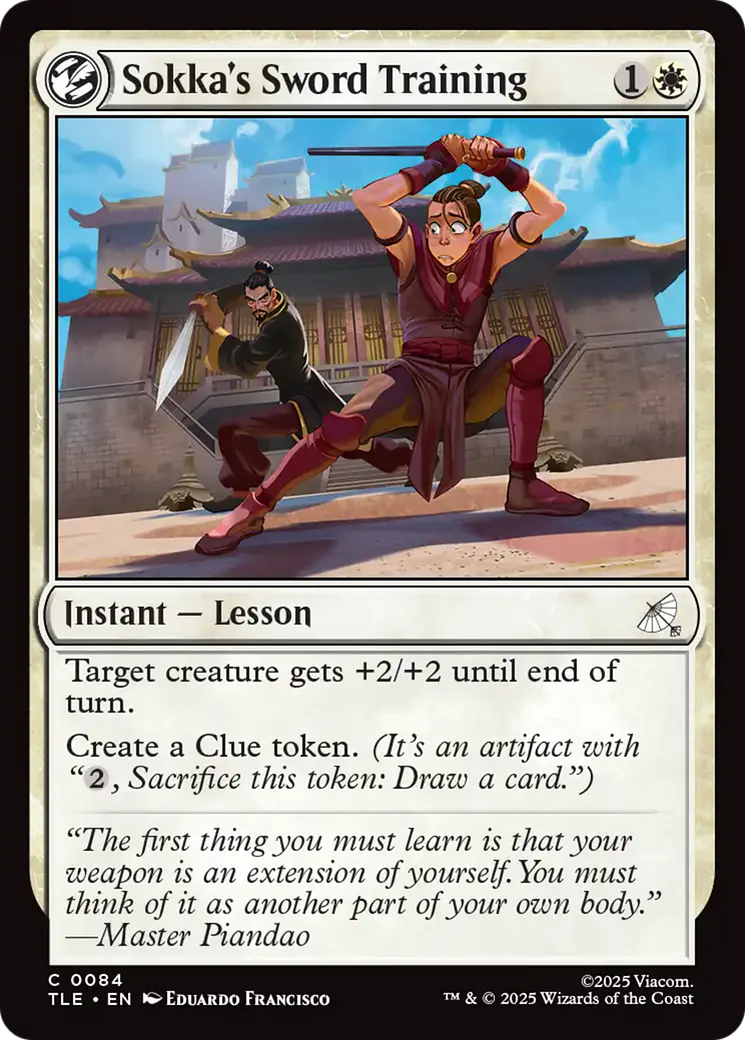 Sokka's Sword Training (TLE)