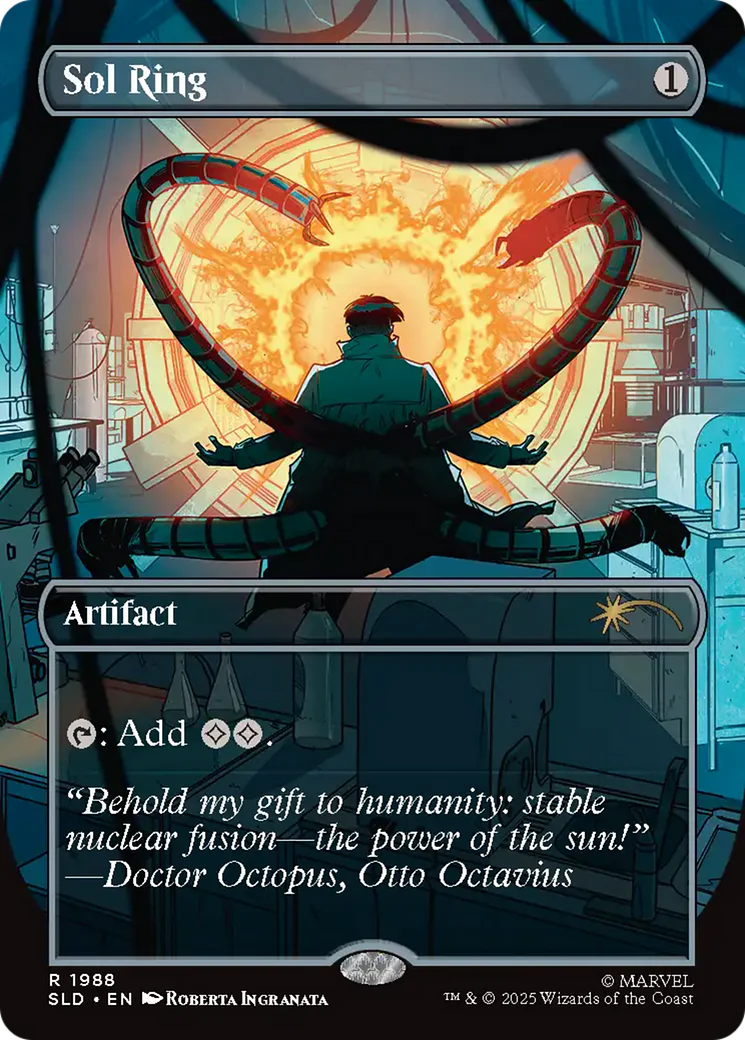 Sol Ring - Marvel's Spider-Man: Villainous Plots (SLD)