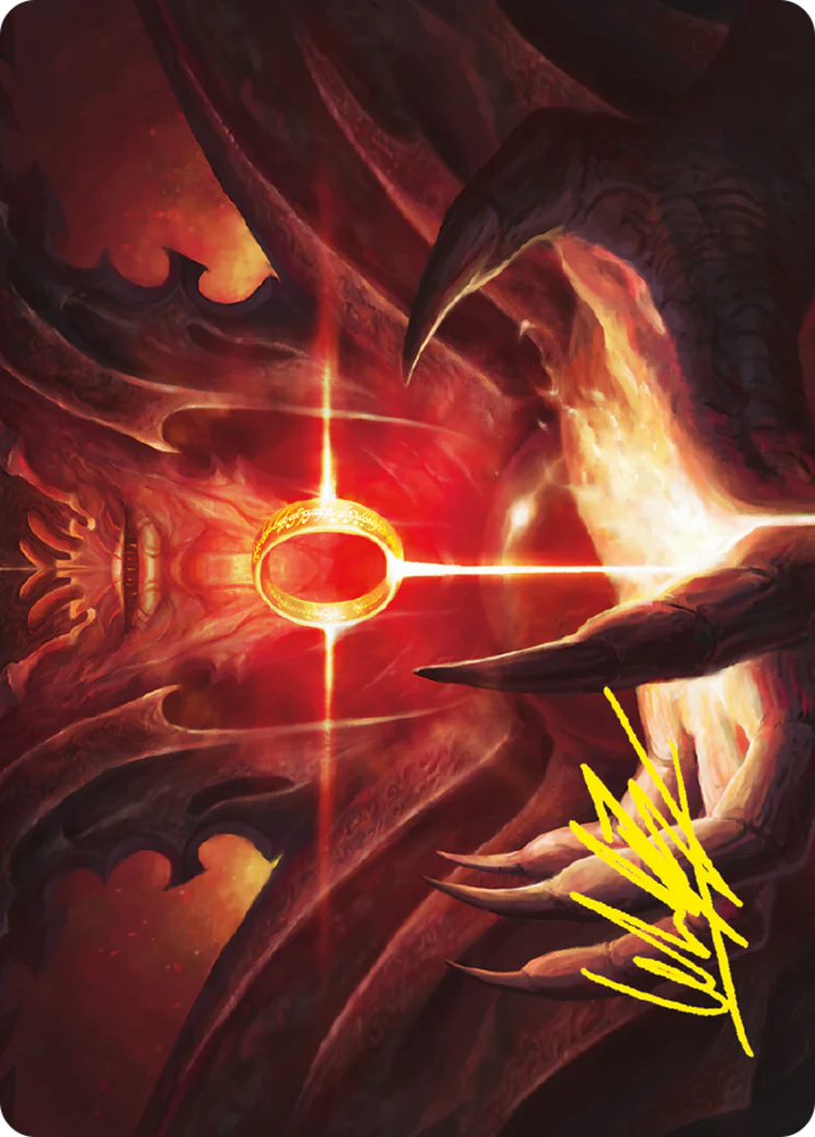 Sol Ring - Art Series (Gold-Stamped Signature) (ALTR)