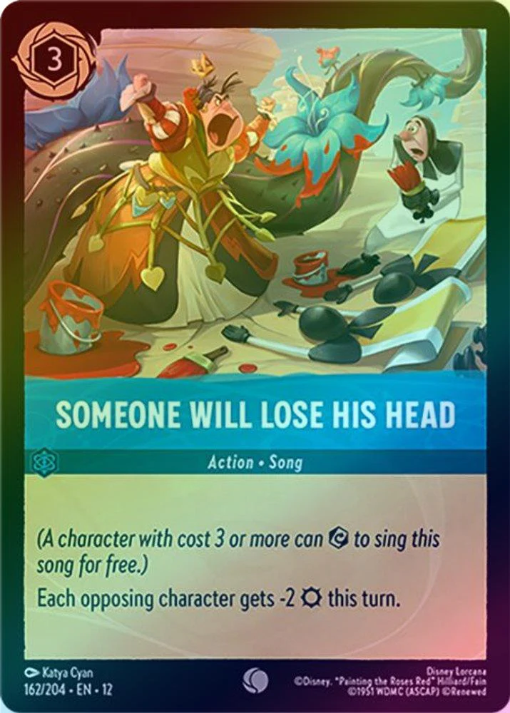 Someone Will Lose His Head - 162/204 - Common (Foil)