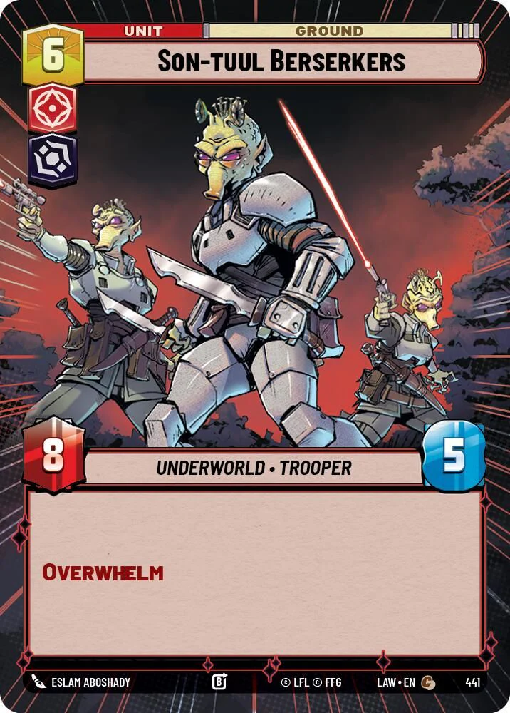 Son-tuul Berserkers (Hyperspace) - 441 - Common
