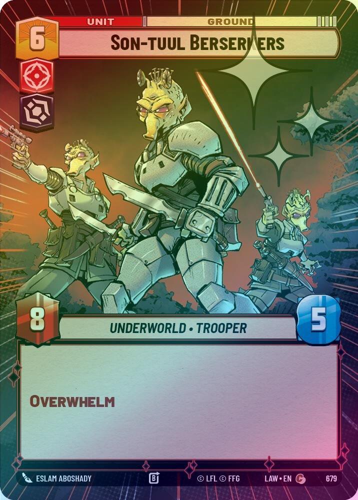 Son-tuul Berserkers (Hyperspace Foil) - 679 - Common (Foil)