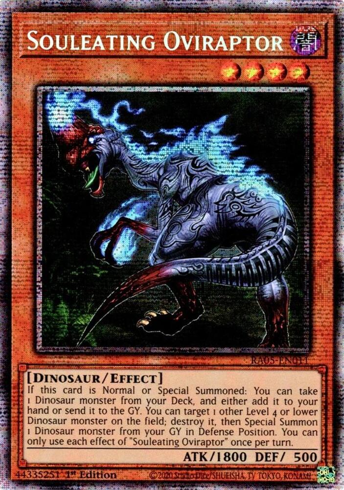 Souleating Oviraptor - RA05-EN011 - Starlight Rare - 1st Edition