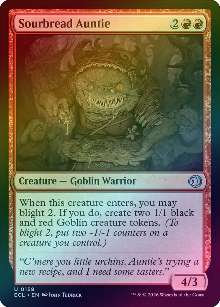 Sourbread Auntie (Foil) (ECL)