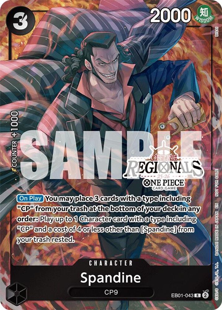 Spandine (Offline Regional Participation Pack 2025 Vol.1) - EB01-043 - Rare