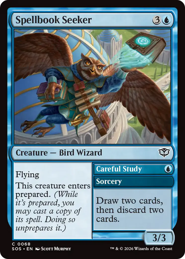 Spellbook Seeker // Careful Study (SOS)