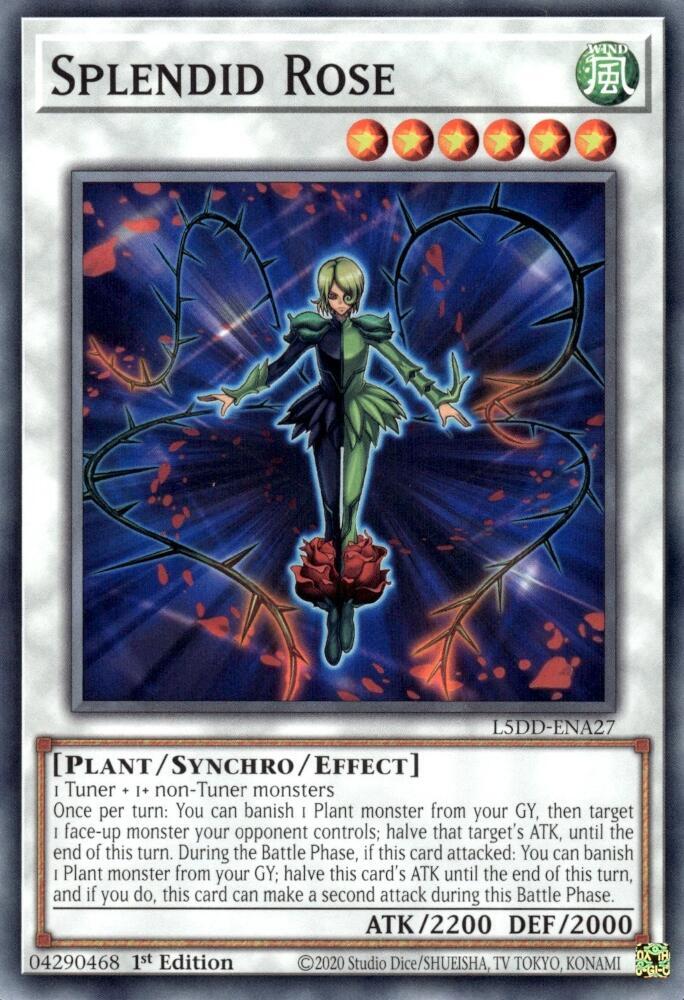 Splendid Rose - L5DD-ENA27 - Common - 1st Edition