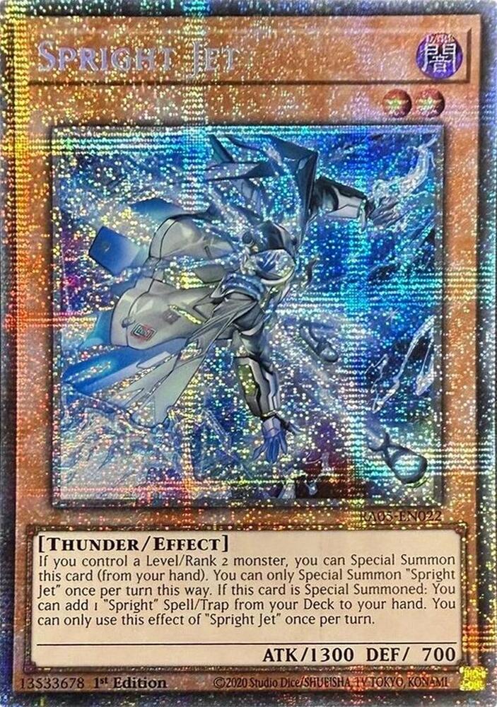 Spright Jet - RA05-EN022 - Starlight Rare - 1st Edition