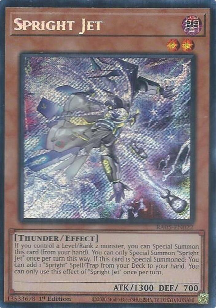 Spright Jet (Secret Rare) - RA05-EN022 - Secret Rare - 1st Edition