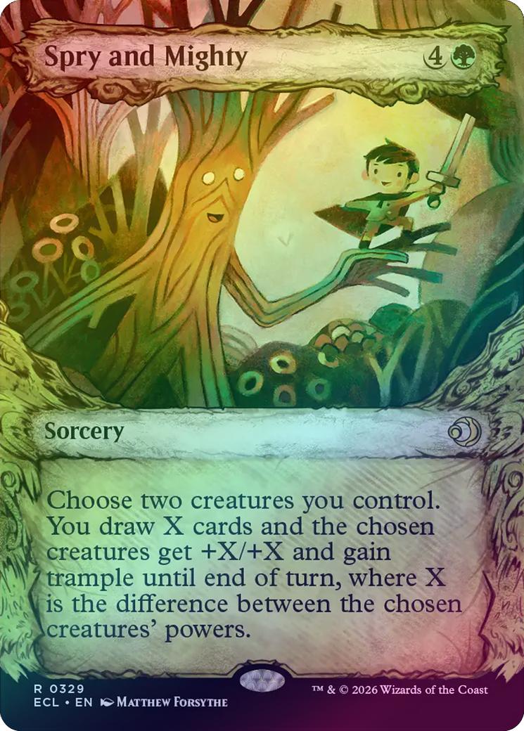 Spry and Mighty - Fable Frame Showcase (Foil) (ECL)