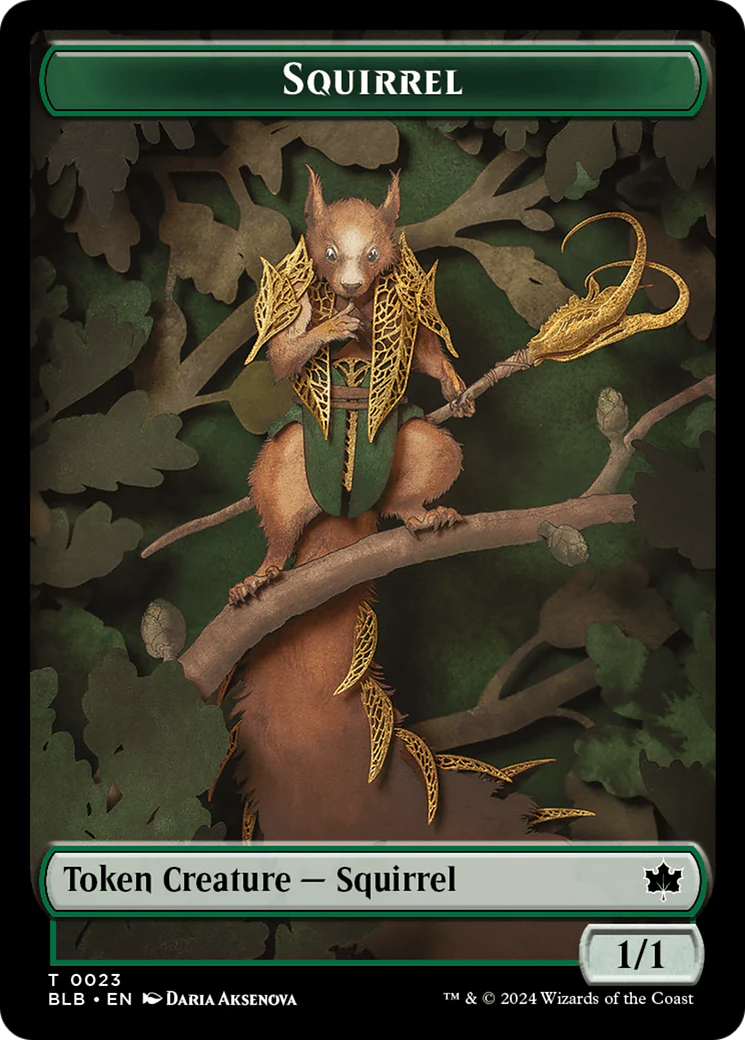 Squirrel // Food Token (TBLB)