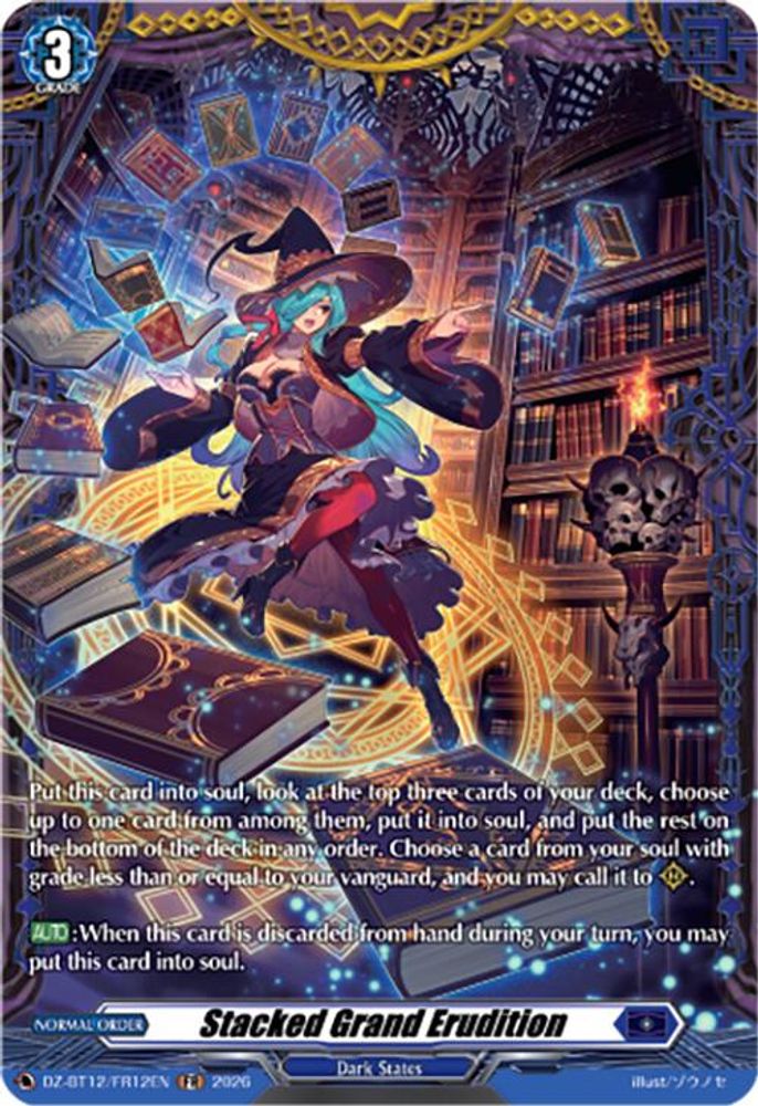 Stacked Grand Erudition (FR) - DZ-BT12/FR12EN - Frame Rare