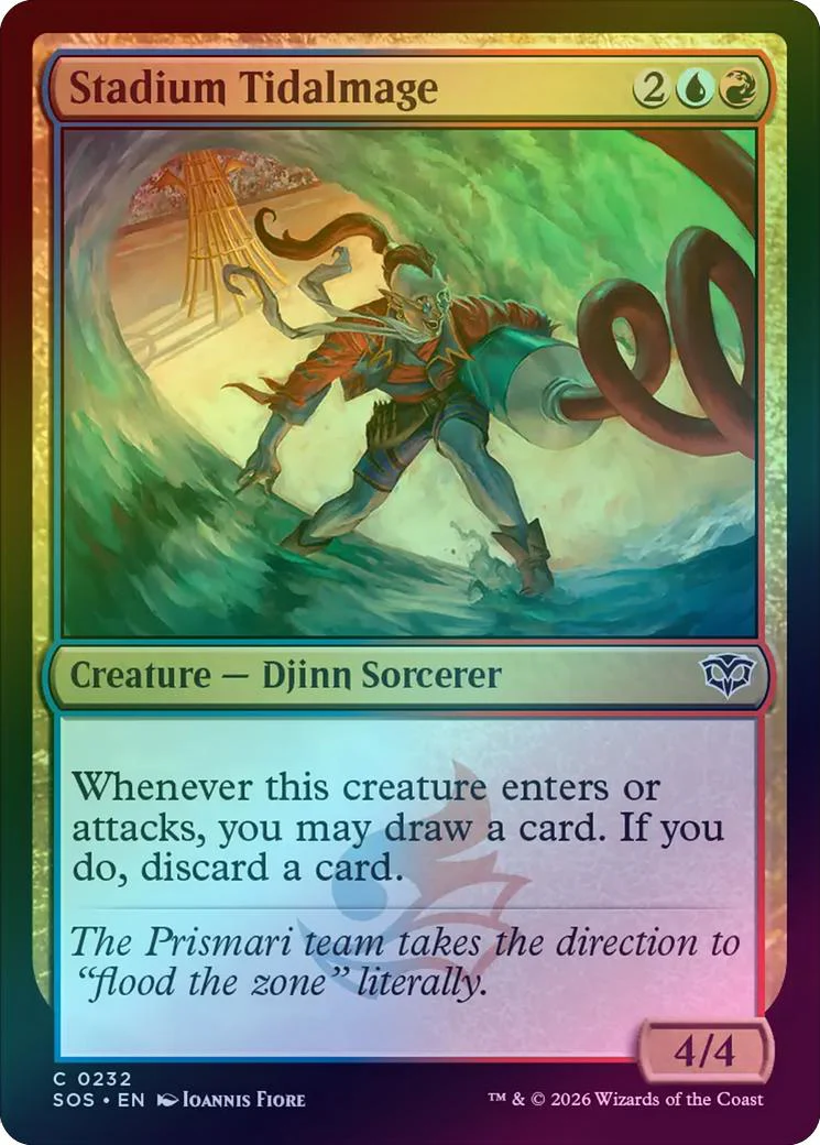 Stadium Tidalmage (Foil) (SOS)