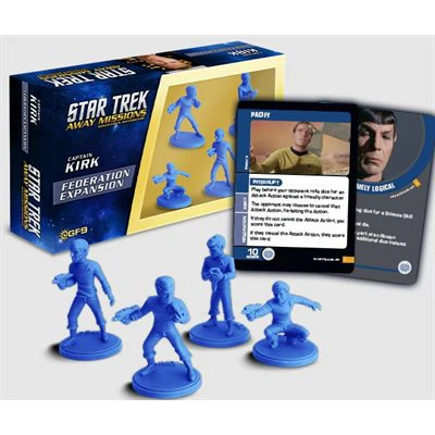Star Trek Away Missions: Captain Kirk & Away Team (Federation)
