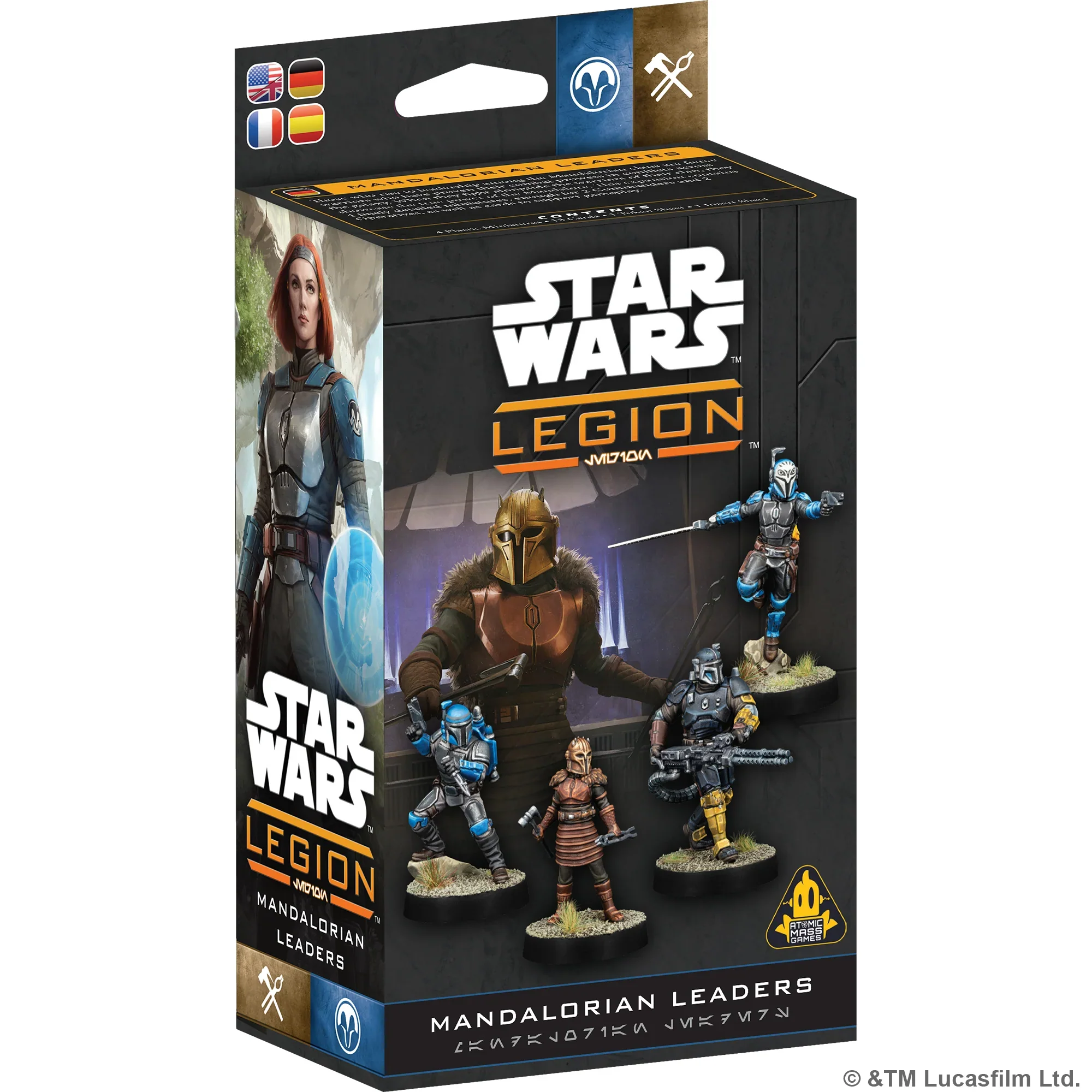 Star Wars: Legion - Mandalorian Leaders [SWQ82] (Pre-Order)