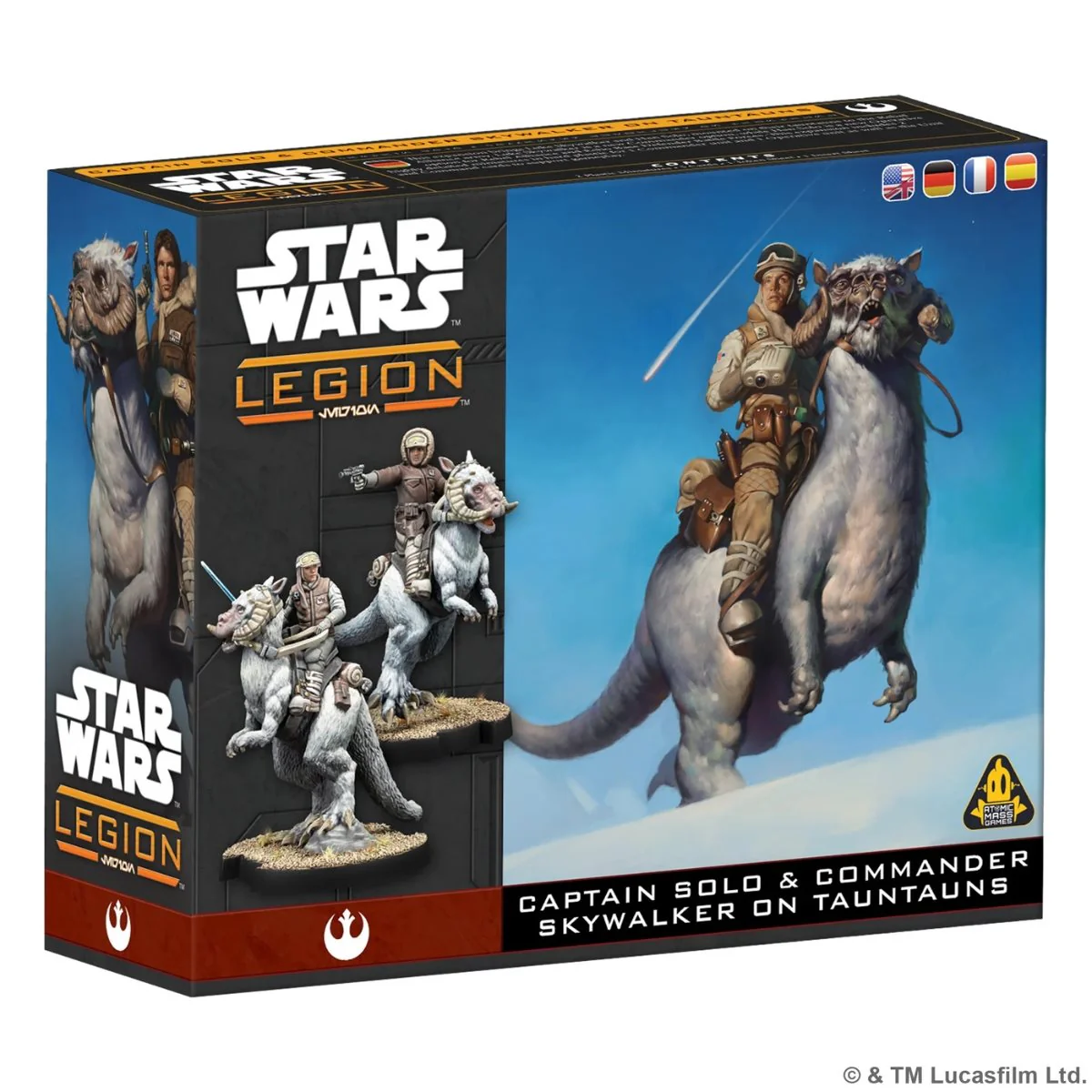 Star Wars: Legion - Rebels - Han Solo & Luke Skywalker on Tauntaun [SWQ41]
