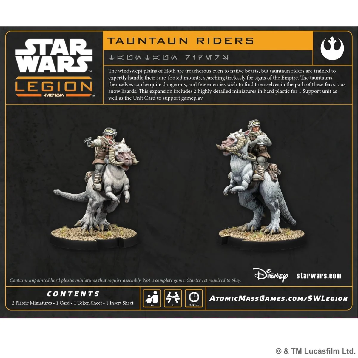 Star Wars: Legion - Rebels - Tauntaun Riders [SWL40] - Image 2