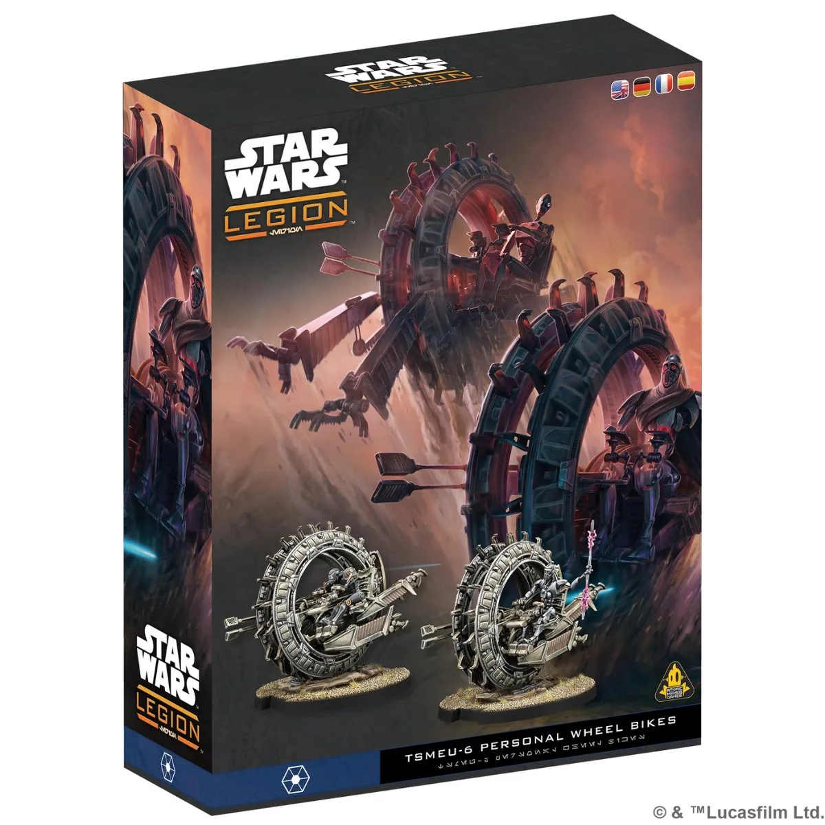 Star Wars: Legion - Separatists - TSMEU-6 Personal Wheel Bikes [SWQ32]