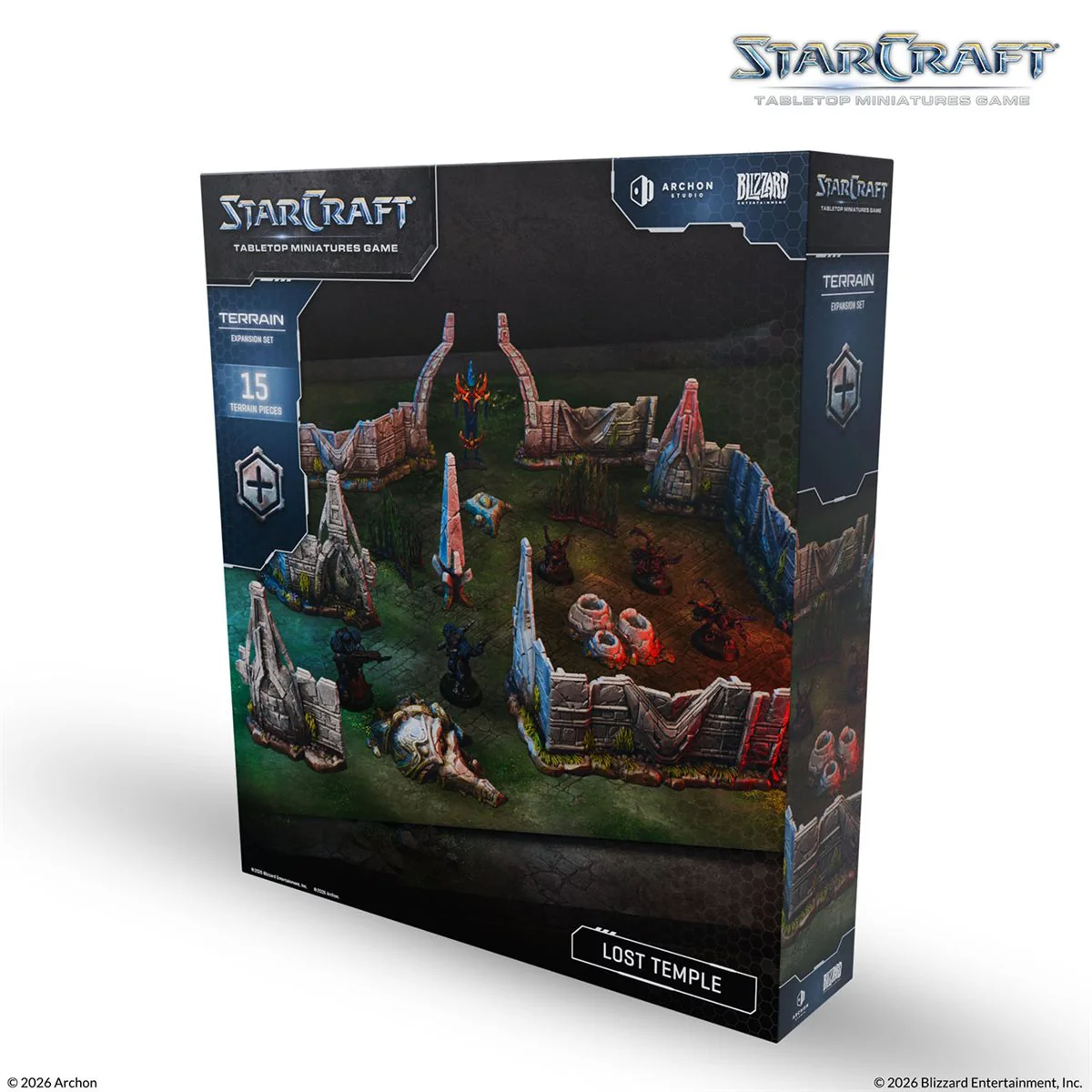 StarCraft: Tabletop Miniatures Game - Lost Temple Terrain Expansion Set (Pre-Order)