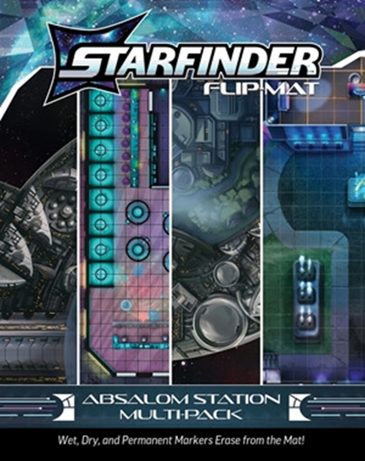 Starfinder 2E RPG - Flip-Mat - Absalom Station Multi-Pack (Pre-Order)