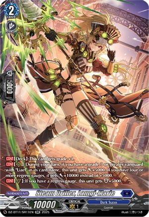 Steam Driller, Lamgi-Marie (SR) - DZ-BT11/SR11EN - Silver Rare
