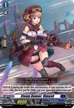 Steam Gunner, Rimush - D-PR/003EN - Promo